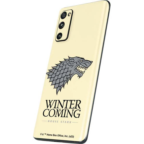 Game of Thrones: House Stark Sigil Galaxy S20 Fan Edition Skin